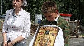 Молебен с акафистом св. Царственным Страстотерпцам 17 июля 2012