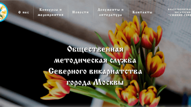 Разработан сайт, посвященный работе общественной методической службе Северного викариатства